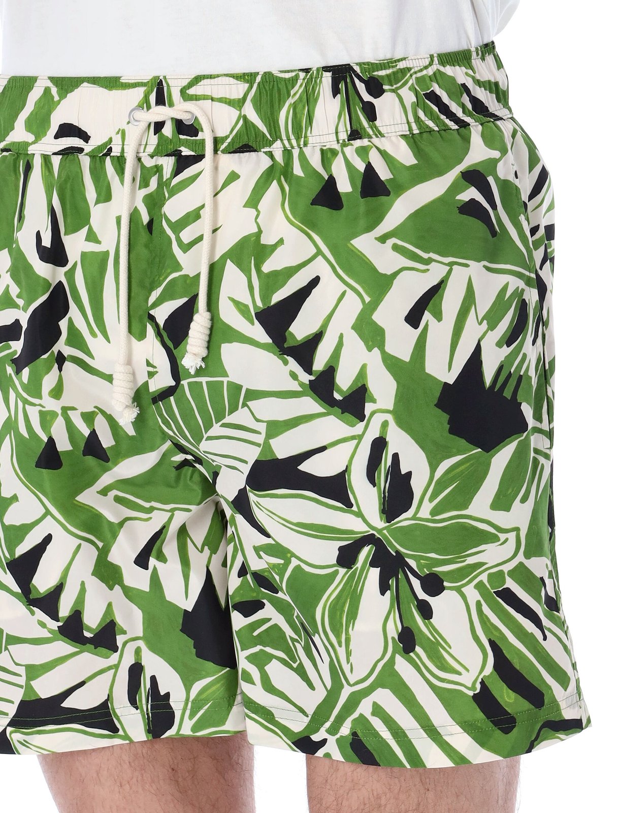 Palm Angels Macro Hibiscus Swim Short 1 Palm Angels Macro Hibiscus Swim Short
