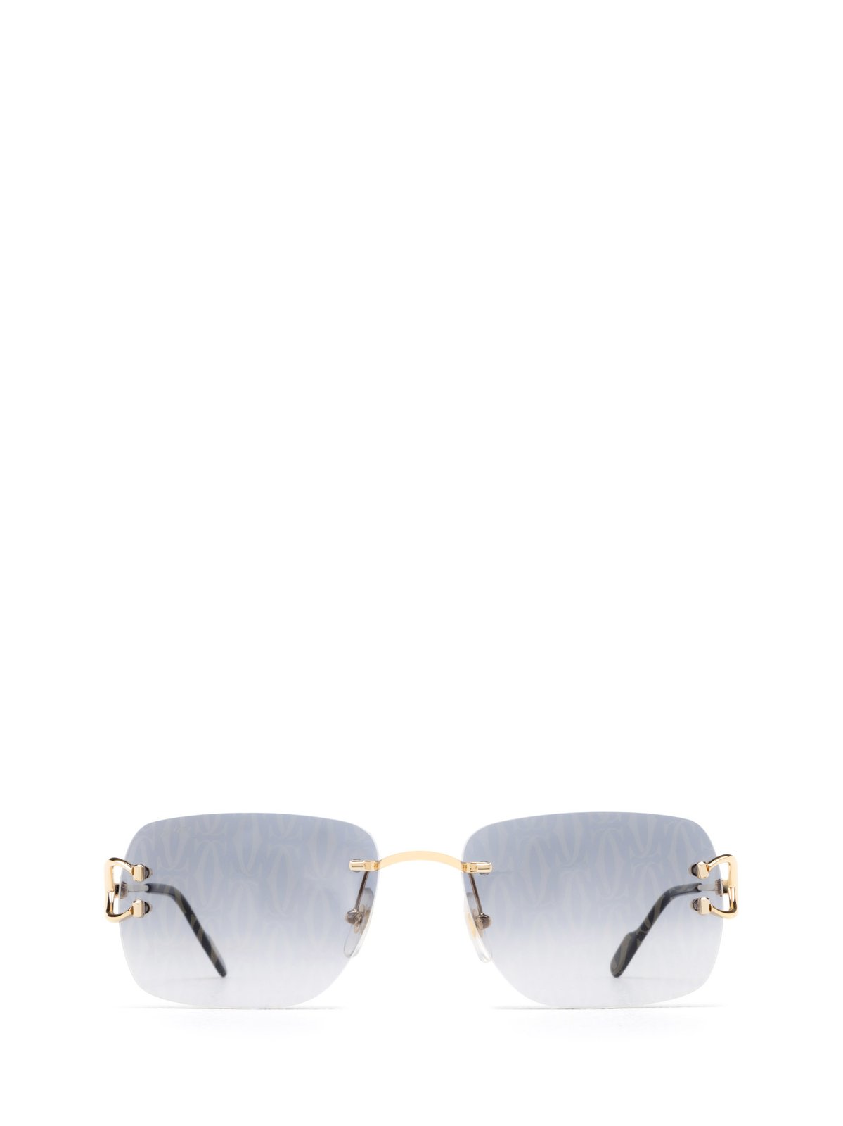 Cartier Rectangle Frame Sunglasses