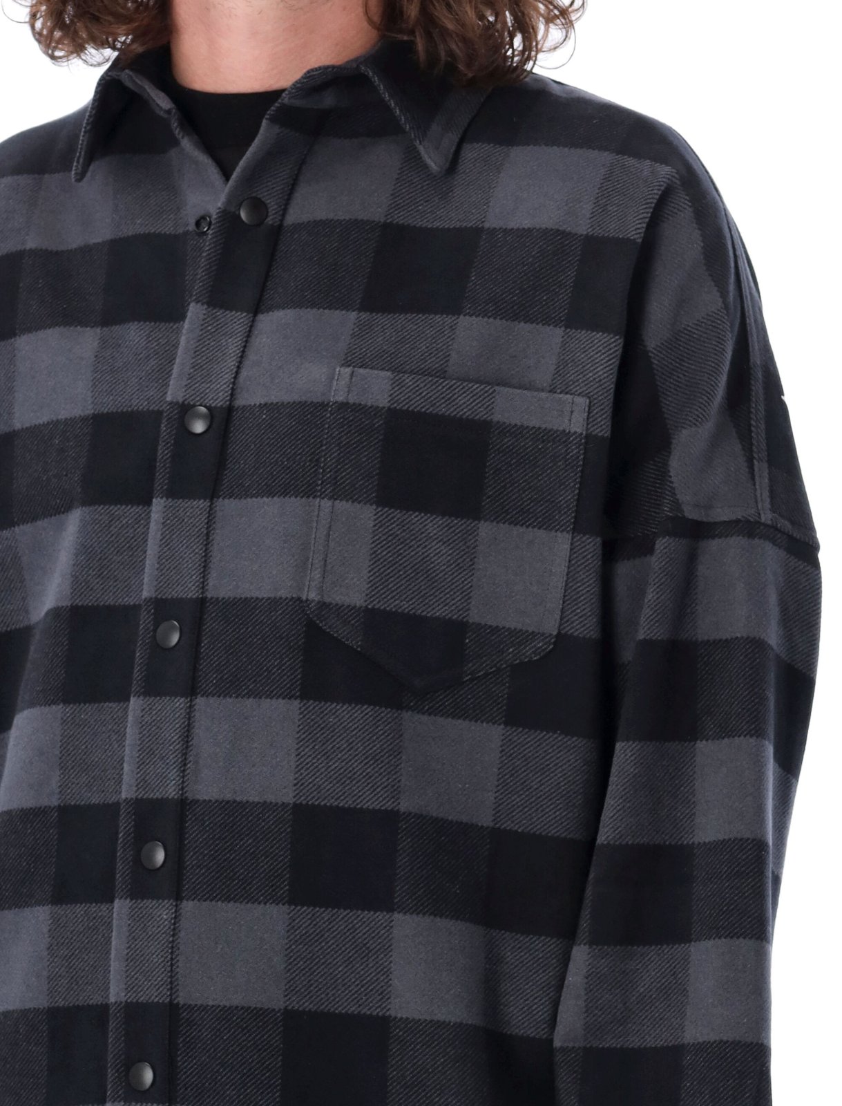 Palm Angels Checked Button-Up Shirt 1 Palm Angels Checked Button-Up Shirt