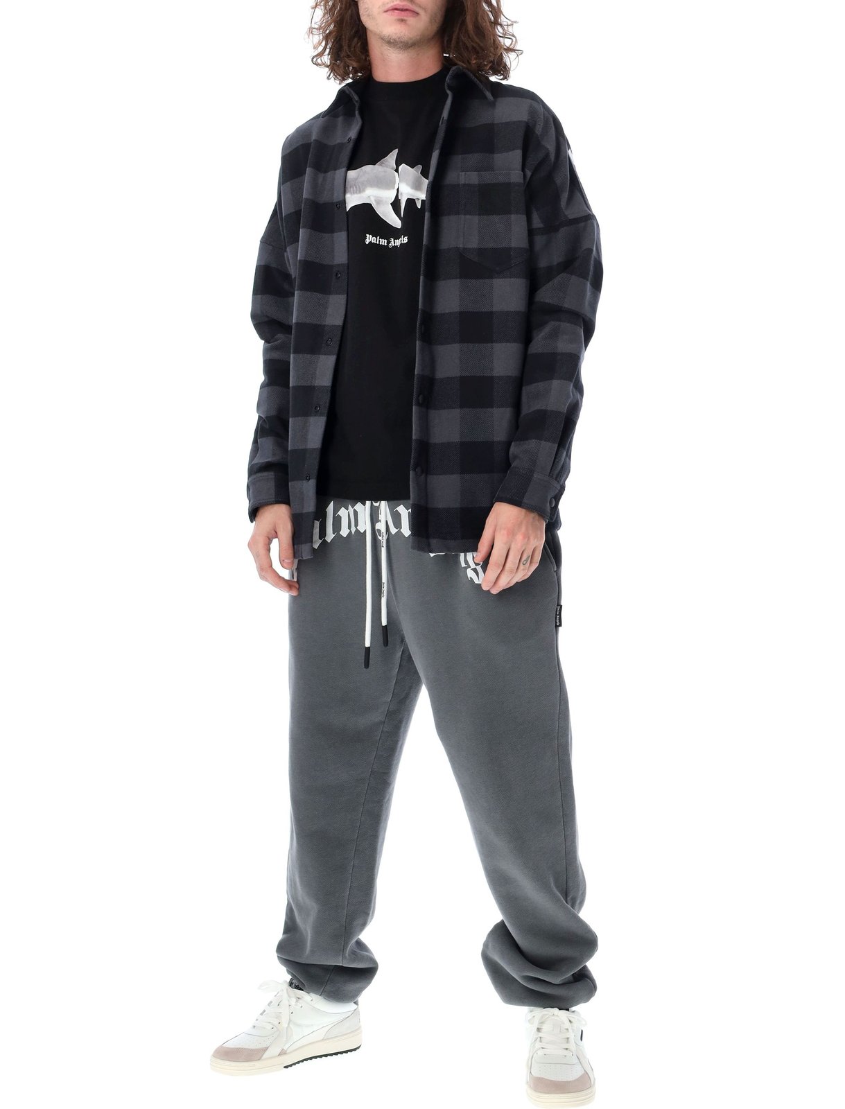 Palm Angels Checked Button-Up Shirt 5 Palm Angels Checked Button-Up Shirt