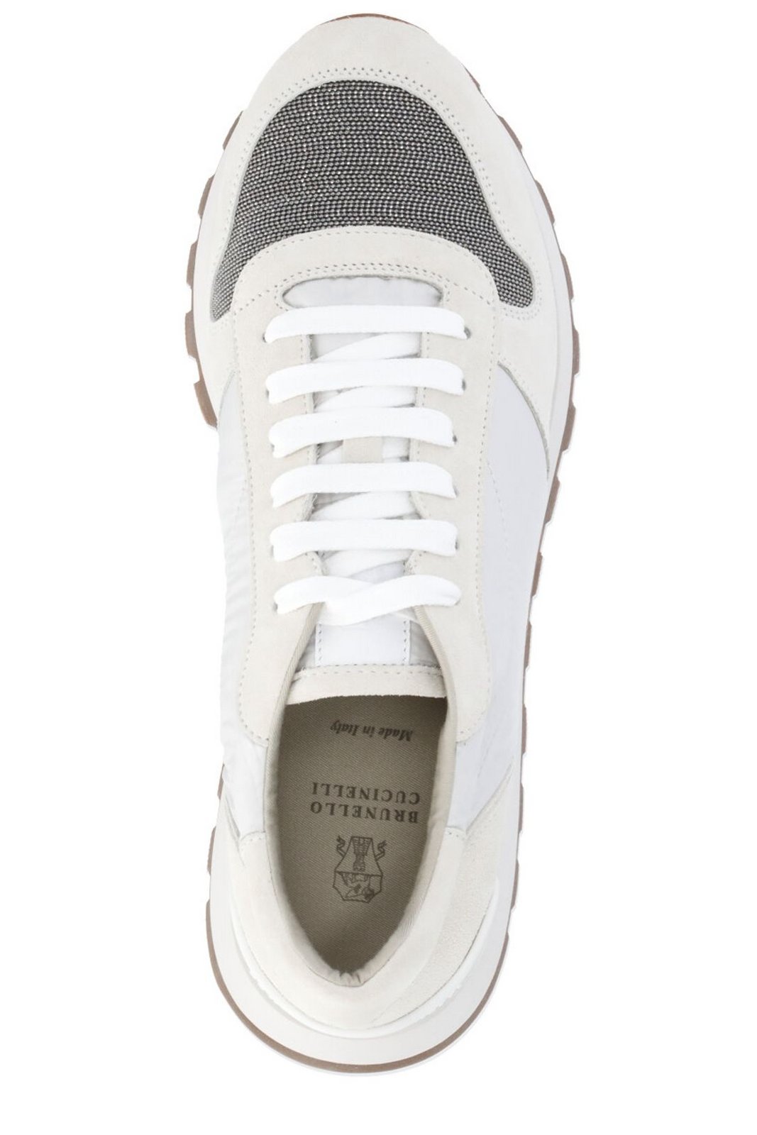 Brunello Cucinelli Panelled Low-Top Sneakers