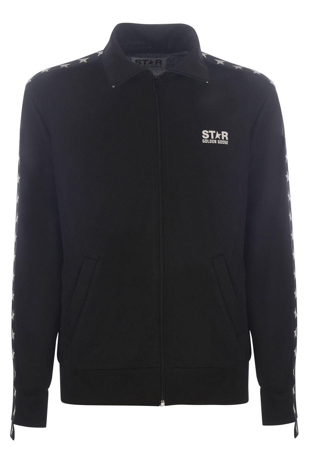 Golden Goose Deluxe Brand Star Tape Zipped Jacket