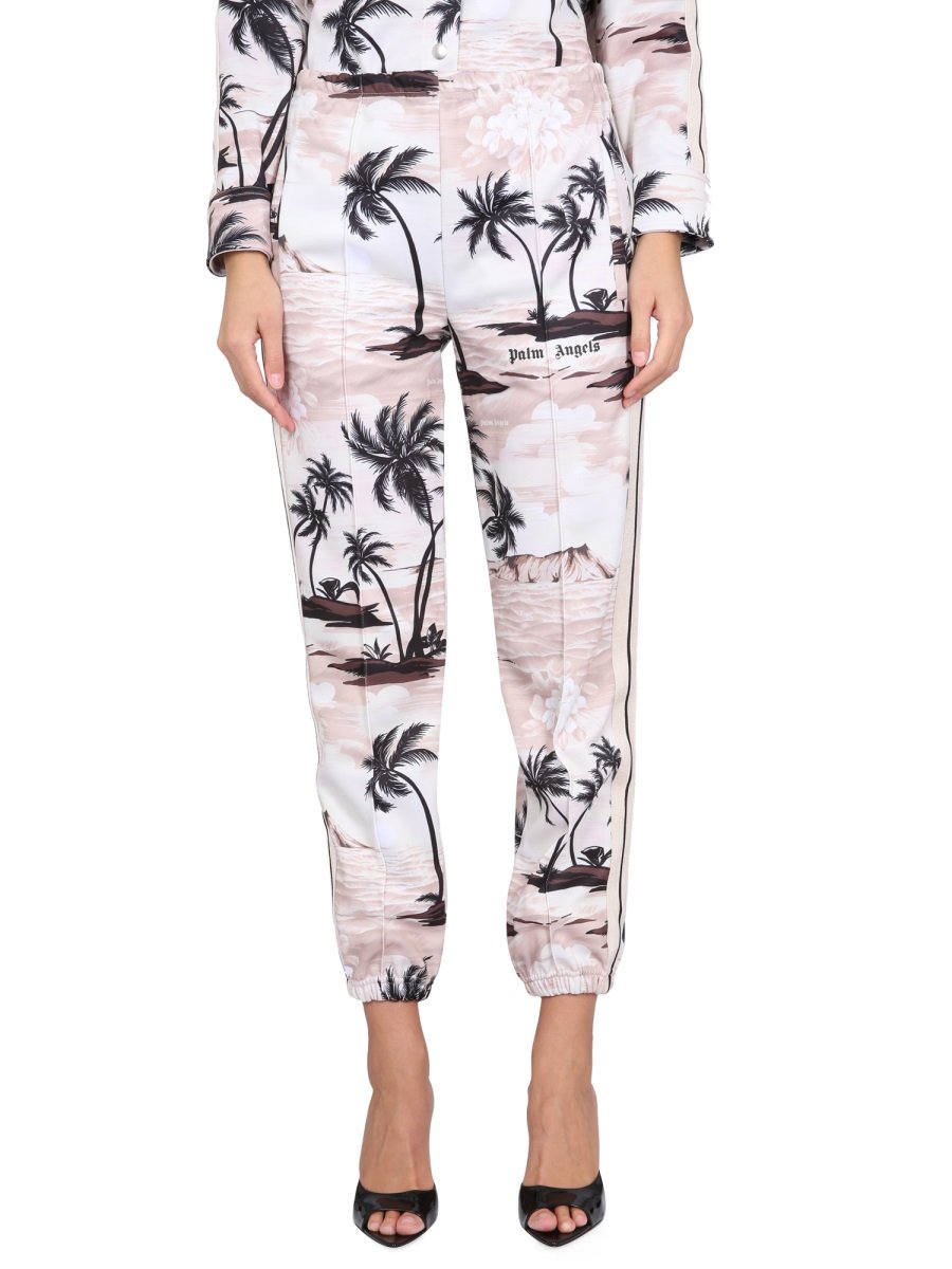 Palm Angels Island Printed Pants