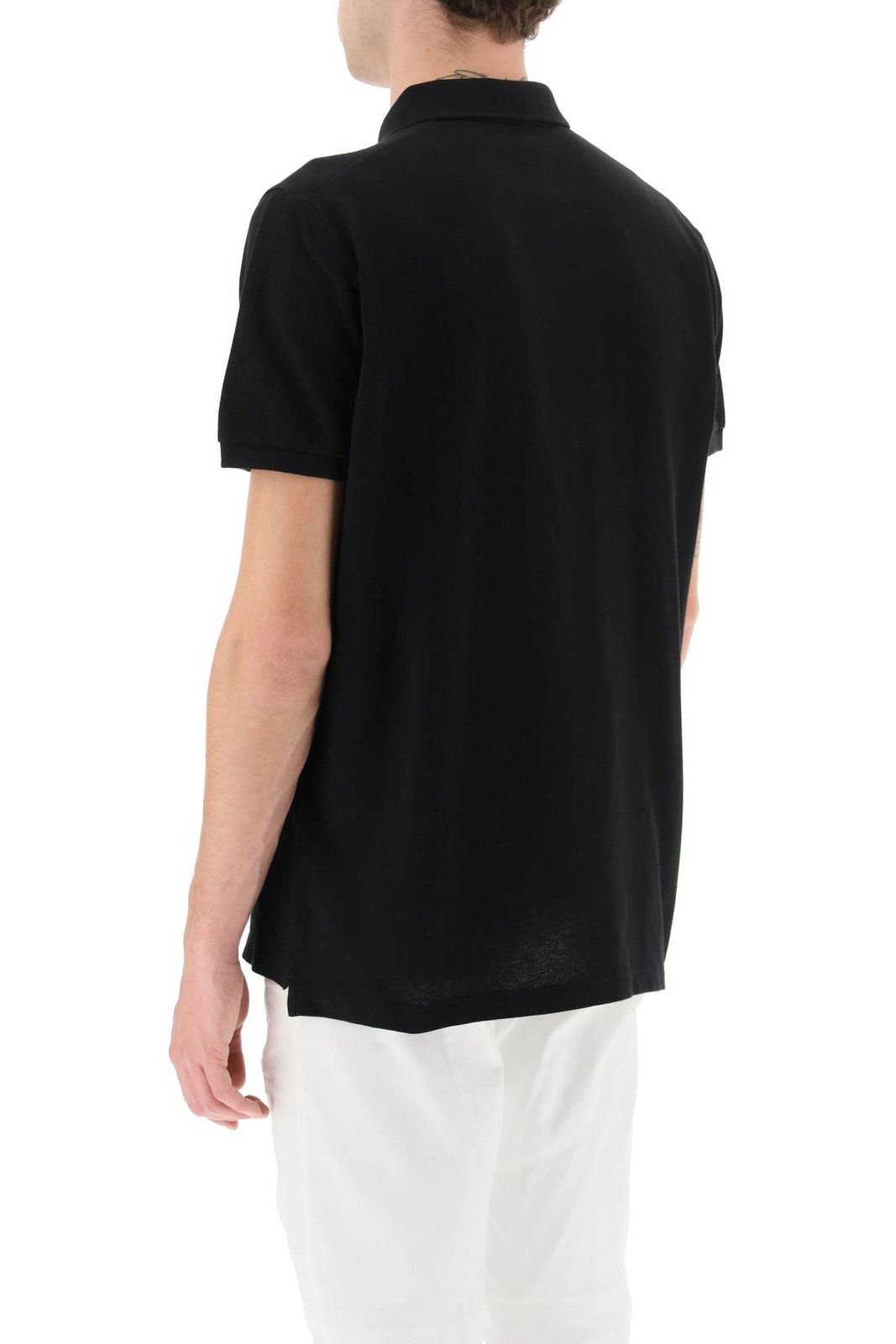 Dsquared2 Logo Printed Straight Hem Polo Shirt
