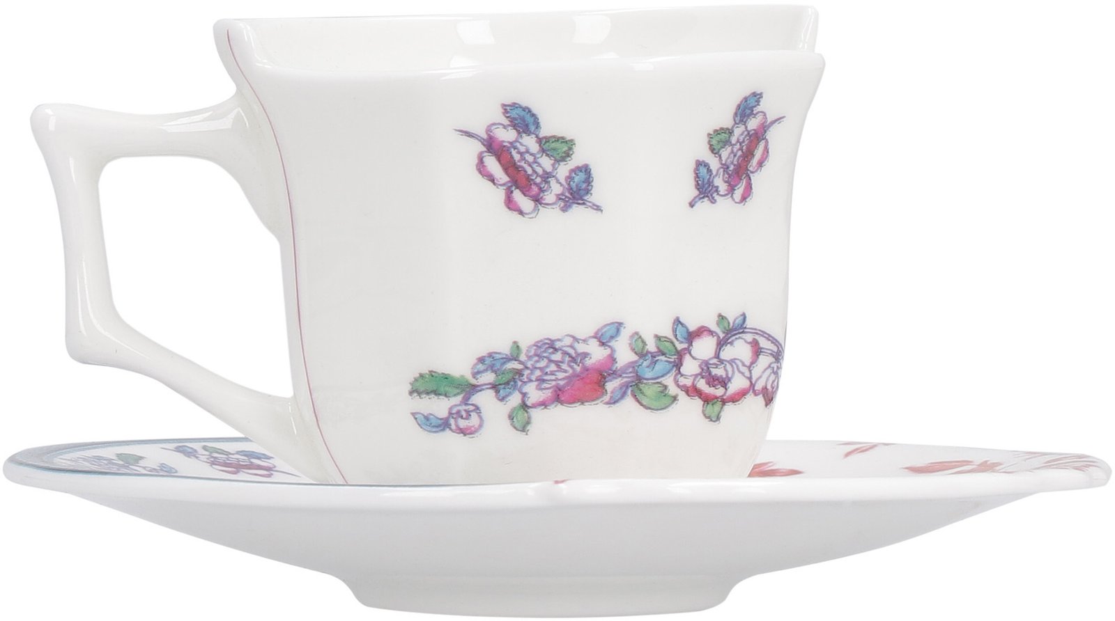 Seletti Hybrid Leonia Coffee Cup And Saucer Set 3 Seletti Hybrid Leonia Coffee Cup And Saucer Set