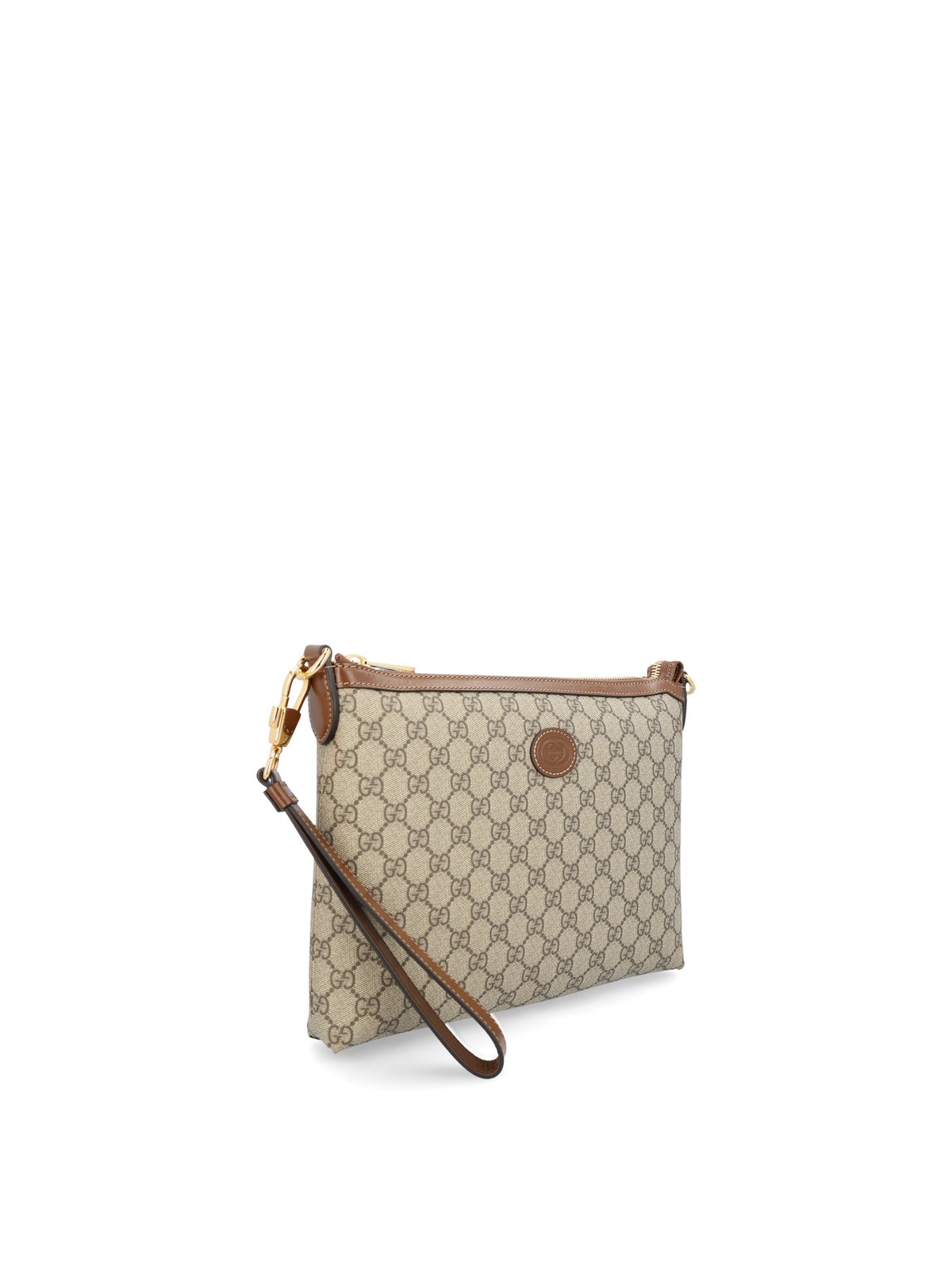 Gucci Logo Patch GG Supreme Shoulder Bag