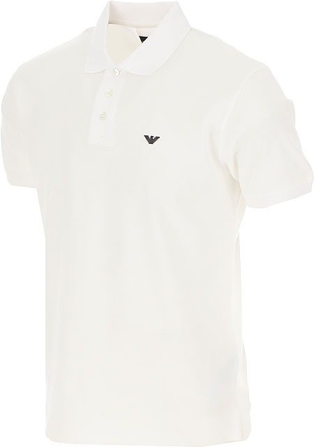 Emporio Armani Micro Eagle Mercerised Pique Polo Shirt
