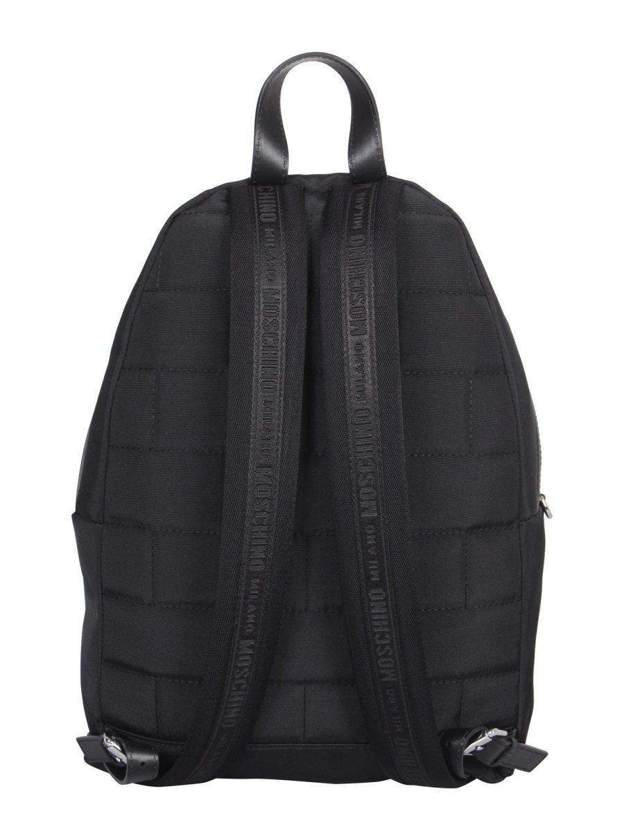 Moschino Couture Logo Print Backpack