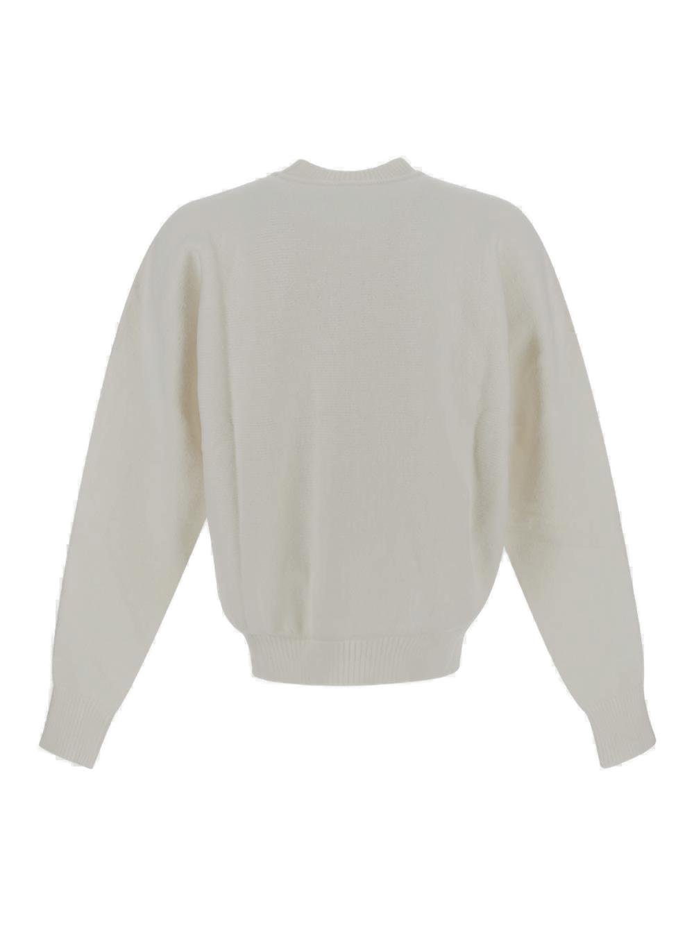 Jacquemus High-Neck Ribbon-Detailed Jumper