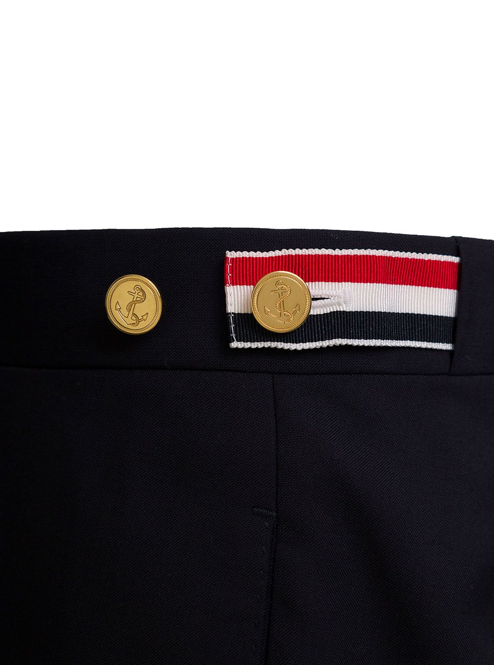 Thom Browne 4-Bar Striped Slim Cut Trousers