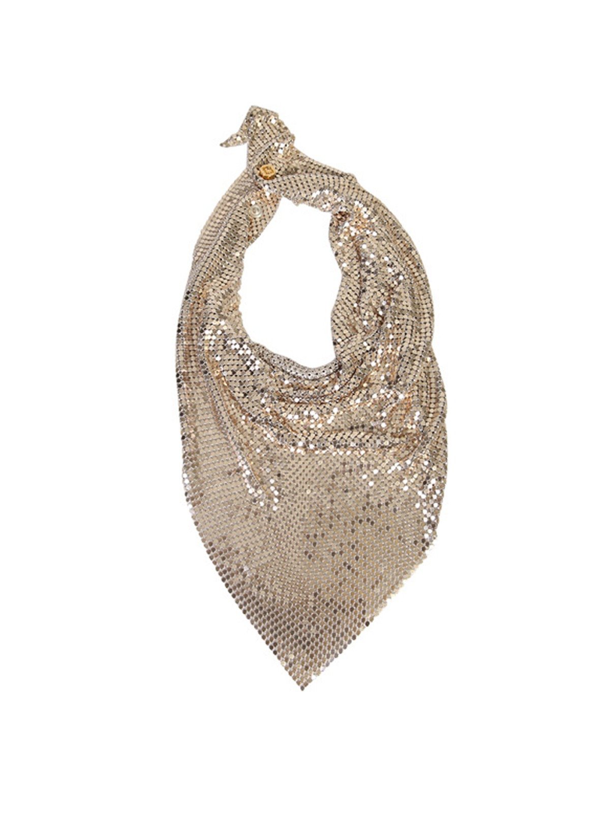 Paco Rabanne Chain-Mail Handkerchief Necklace