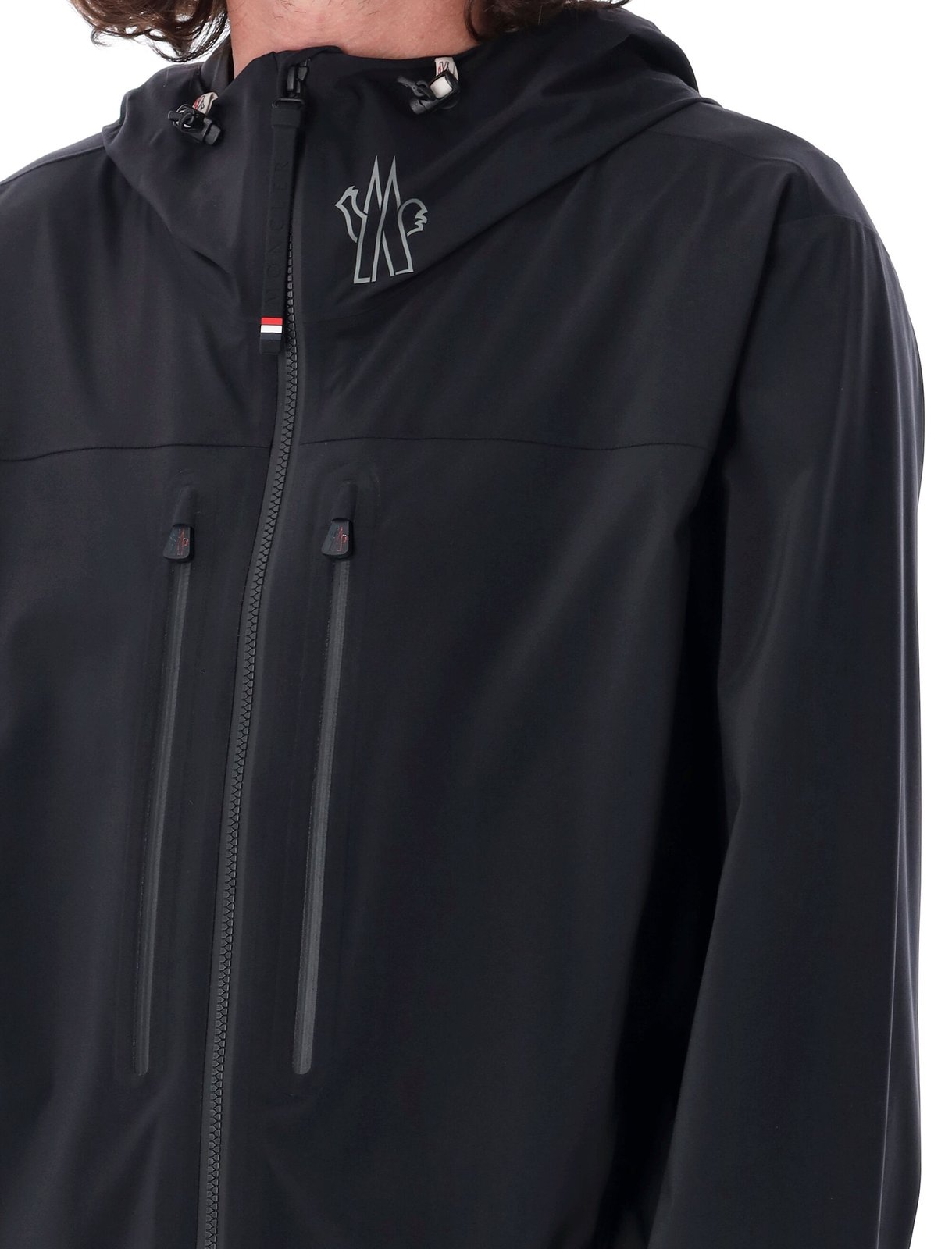 Moncler Grenoble Logo Printed Fuyens Jacket