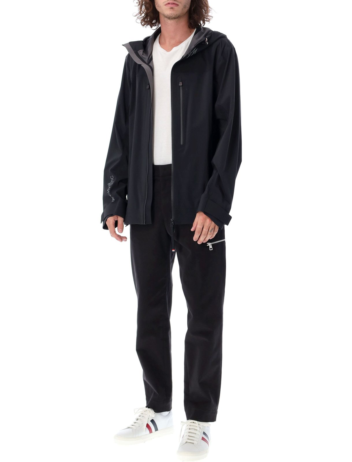 Moncler Grenoble Logo Printed Fuyens Jacket