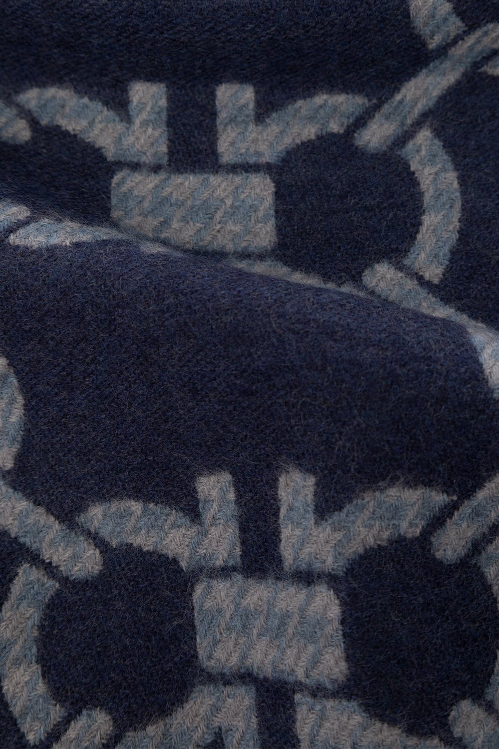Ferragamo All-Over Gancini Motif Knitted Scarf