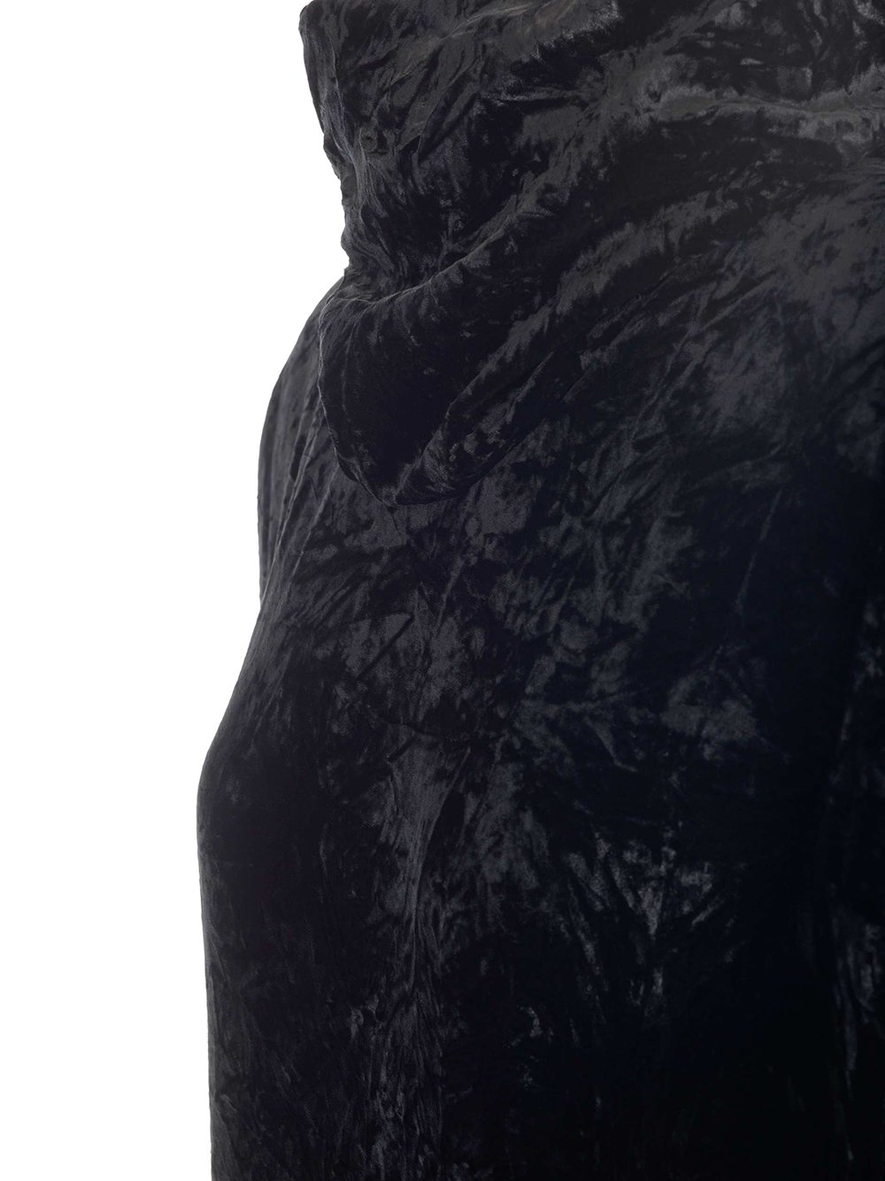 Saint Laurent High Neck Long-Sleeved Top
