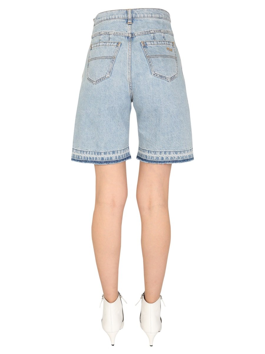 Philosophy Di Lorenzo Serafini Denim Bermuda Shorts