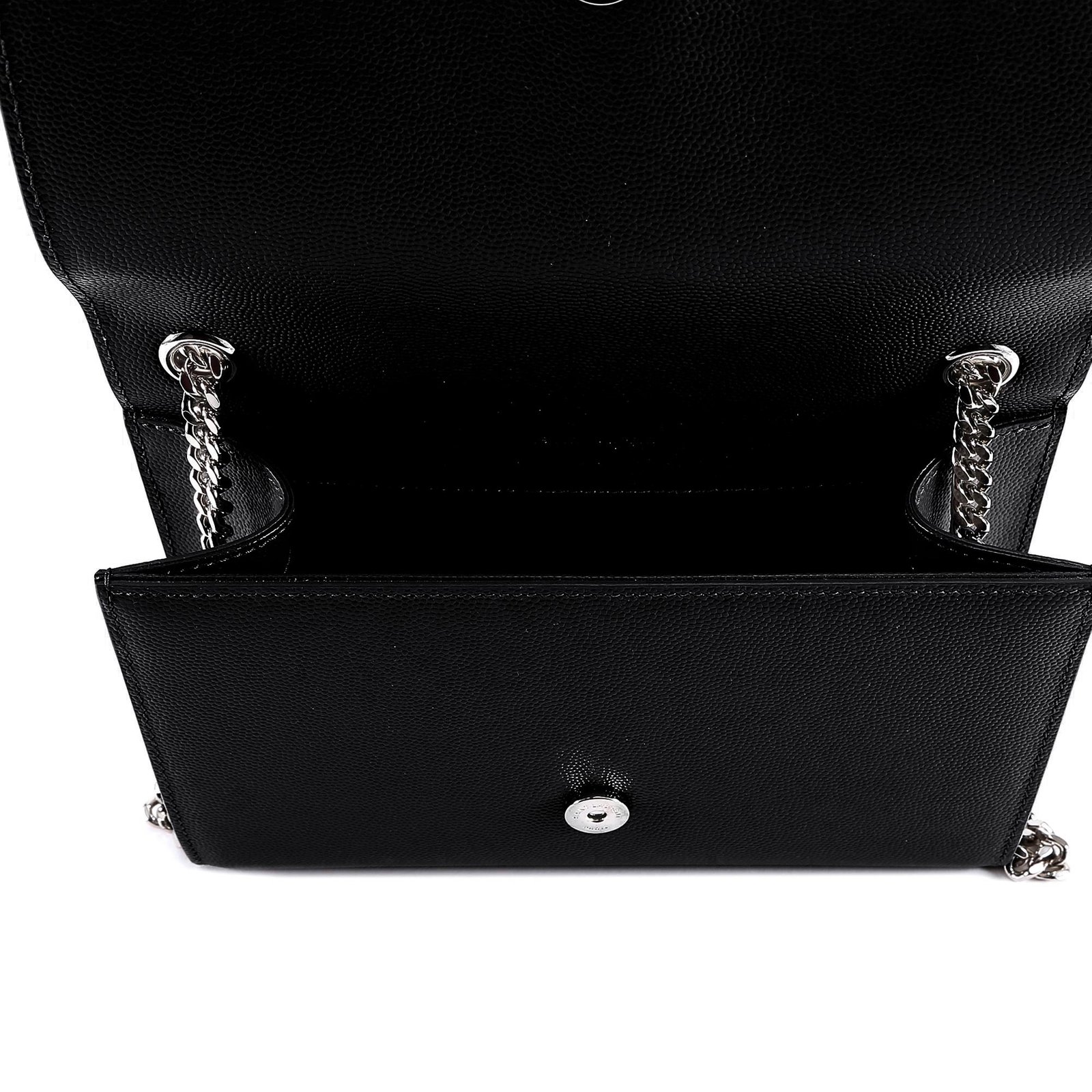 Saint Laurent Kate Logo Plaque Small Shoulder Bag
