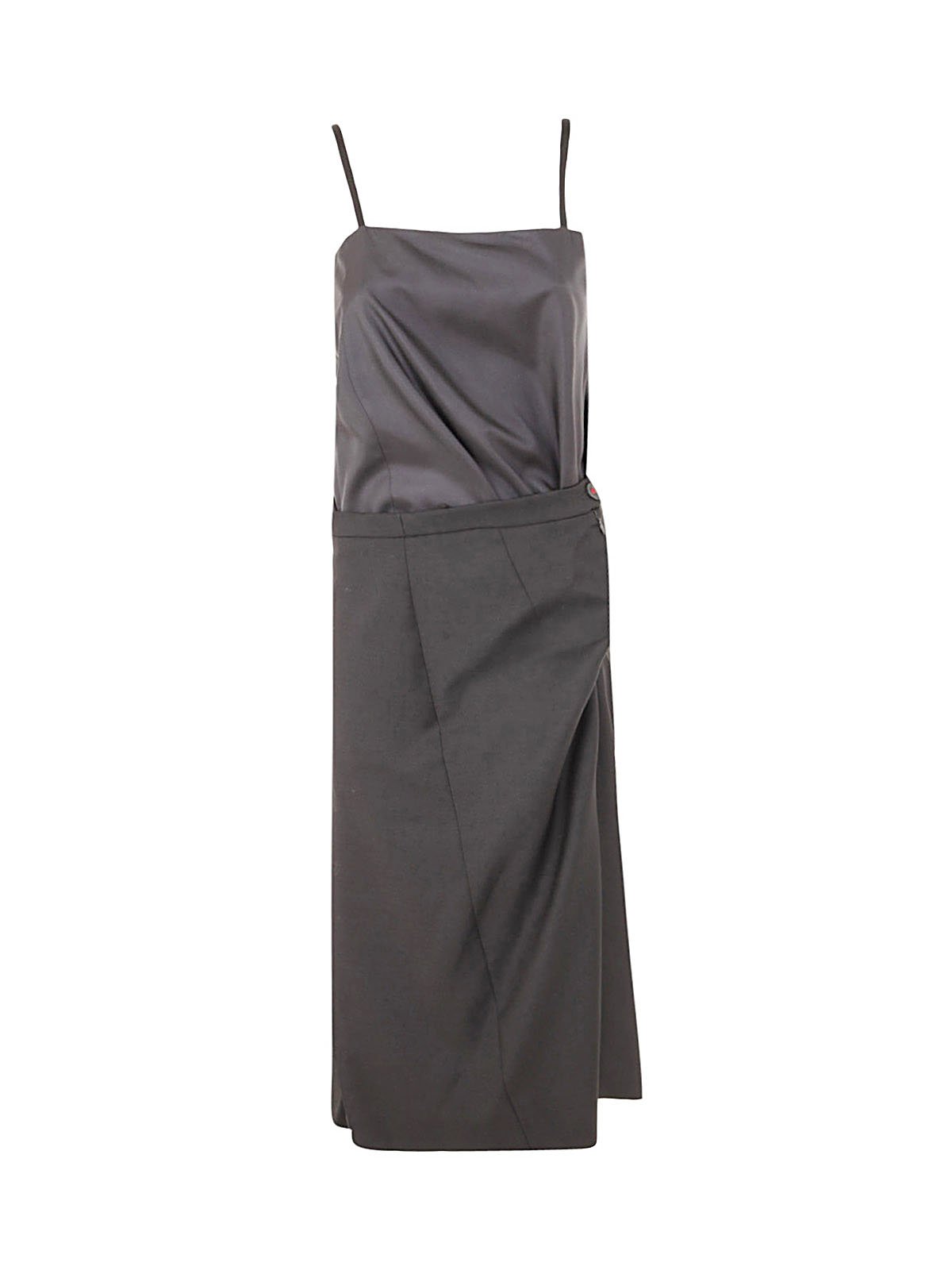 Maison Margiela Panelled Midi Strap Dress