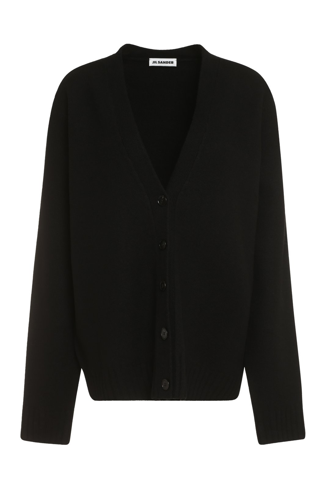 Jil Sander V-Neck Long-Sleeved Cardigan