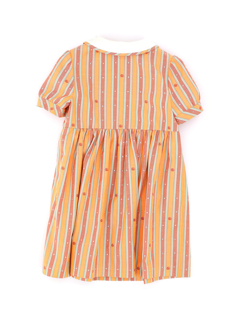 Gucci Kids Striped Oxford Dress