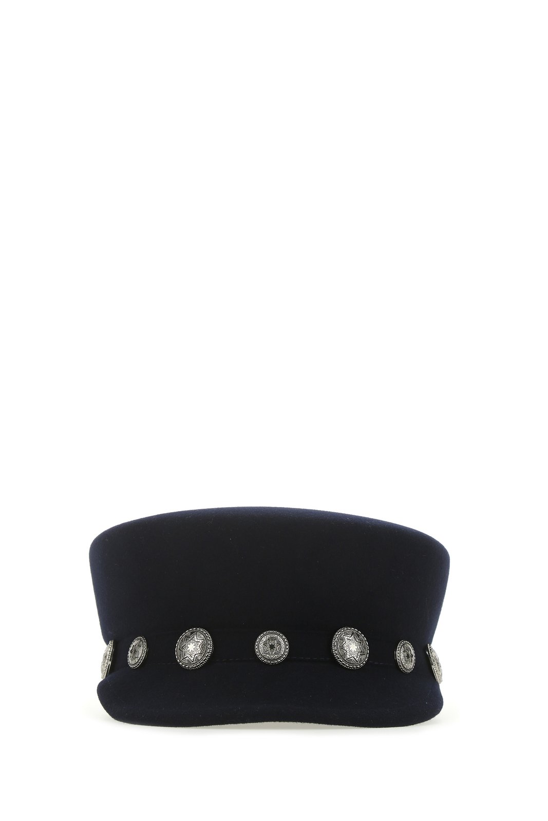 Maison Michel Abby Stud-Embellished Sailor Cap