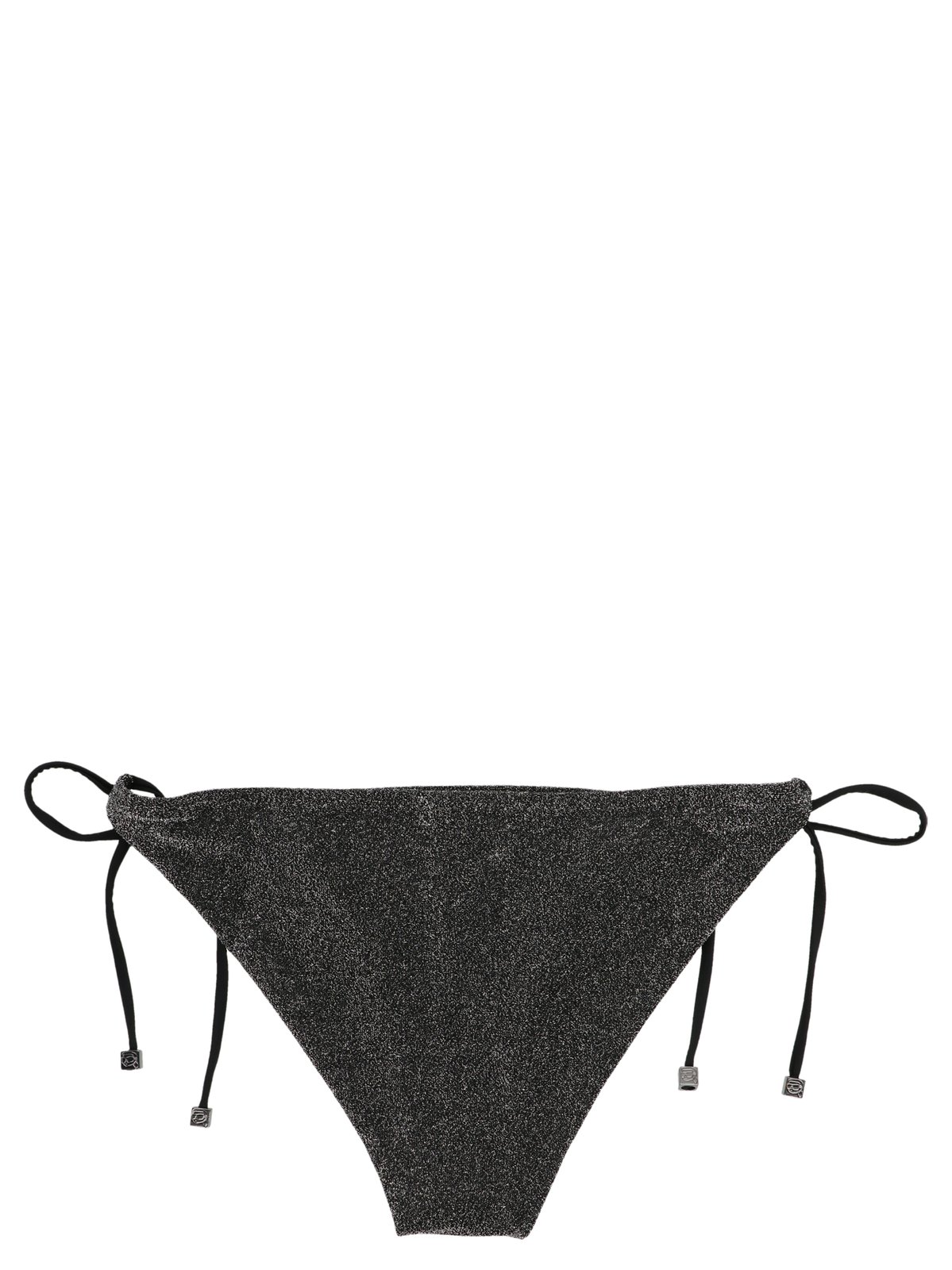 Karl Lagerfeld Ikonik Logo Embroidered Tied Bikini Bottoms