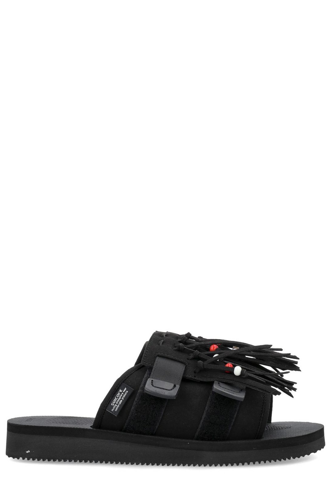 Suicoke Moto Cab Fringed Slip-On Sandals