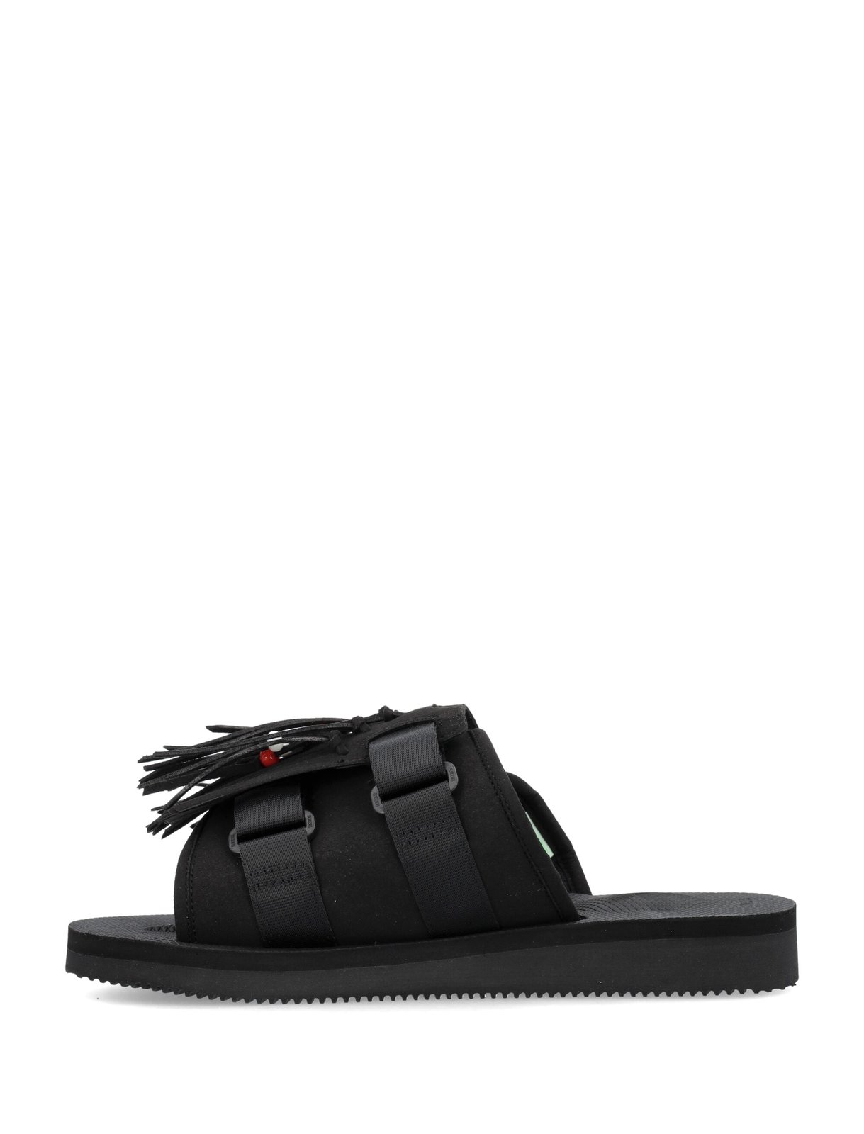 Suicoke Moto Cab Fringed Slip-On Sandals