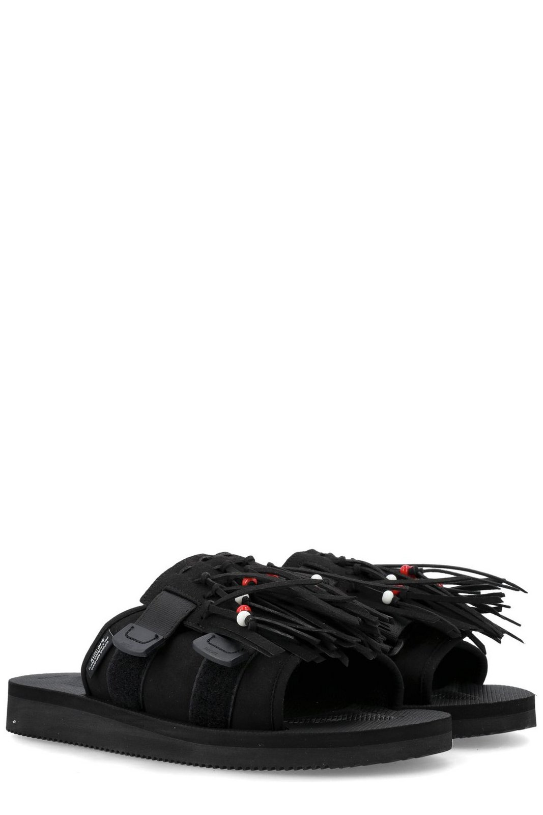 Suicoke Moto Cab Fringed Slip-On Sandals