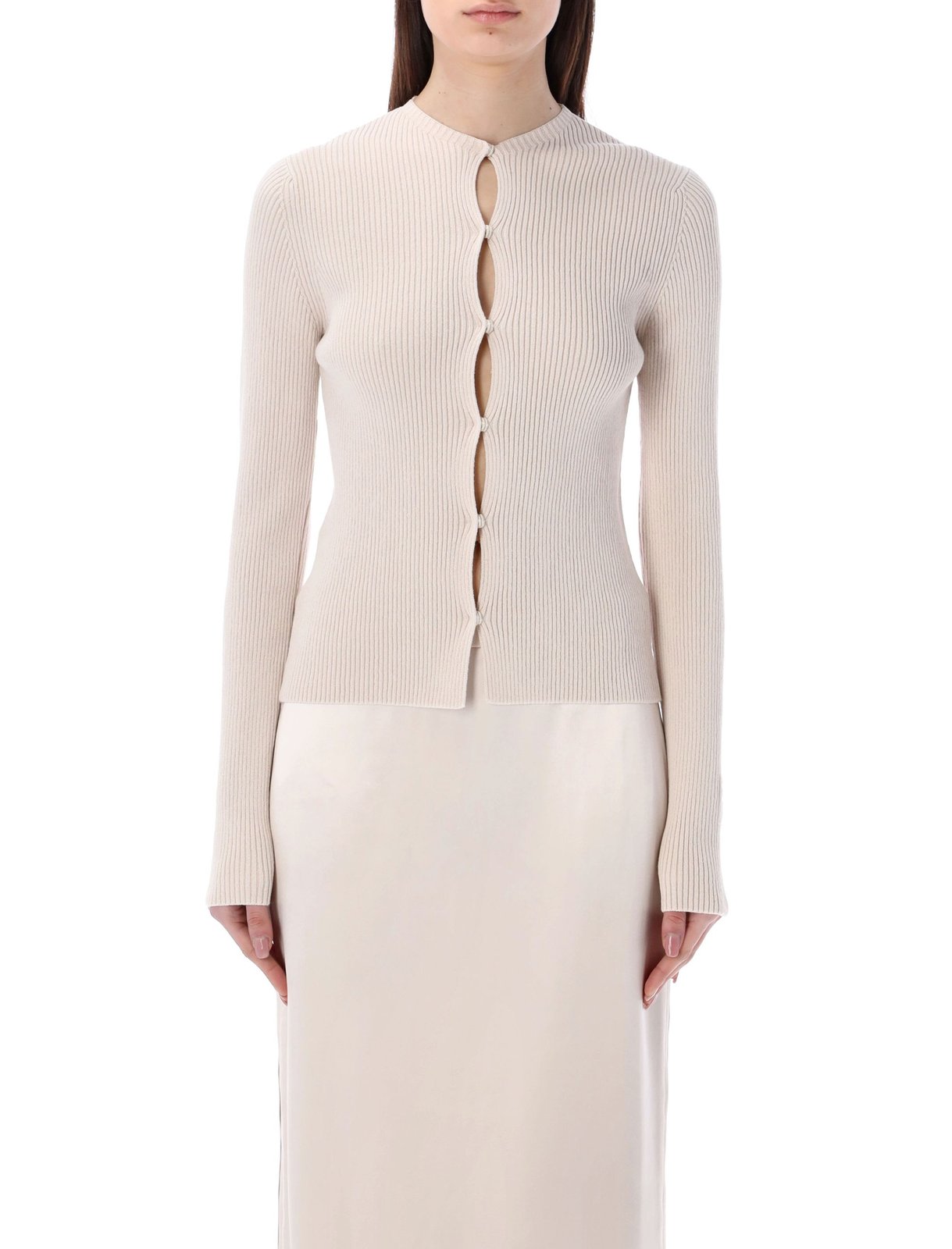 Fendi Buttoned Long-Sleeved Cardigan 2 Fendi Buttoned Long-Sleeved Cardigan