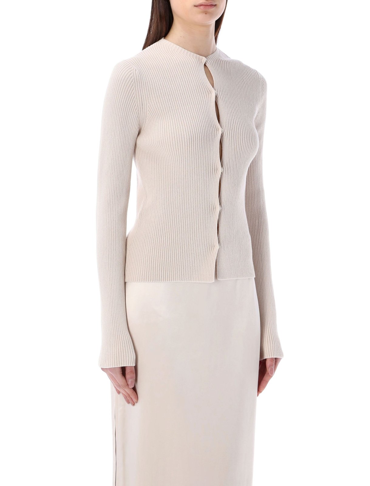 Fendi Buttoned Long-Sleeved Cardigan 4 Fendi Buttoned Long-Sleeved Cardigan