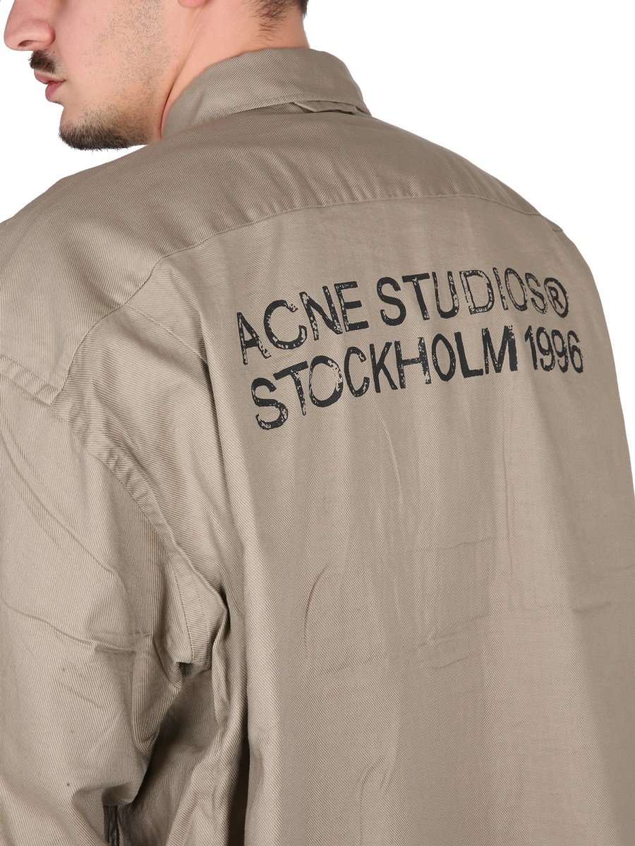 Acne Studios Collared Button-Up Shirt