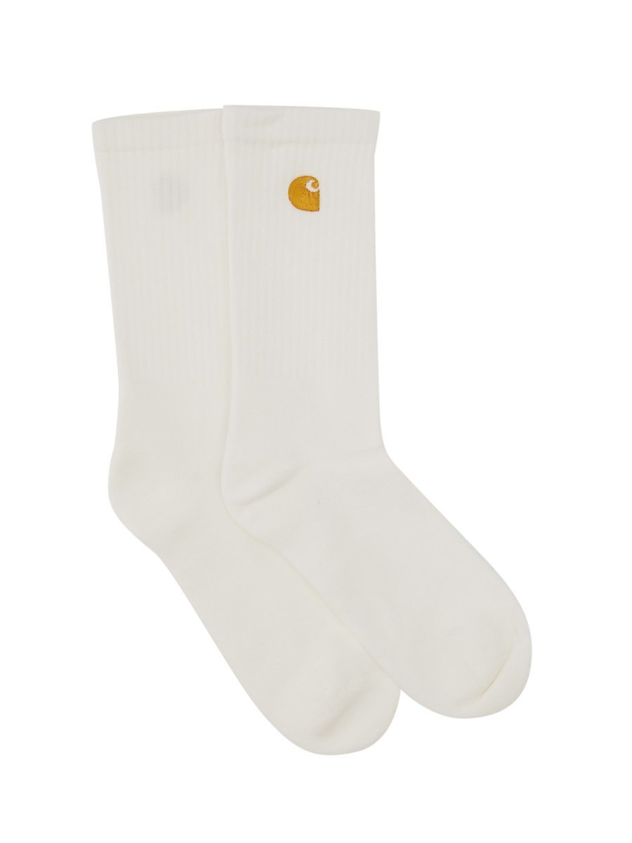 Carhartt WIP Logo Embroidered Chase Socks