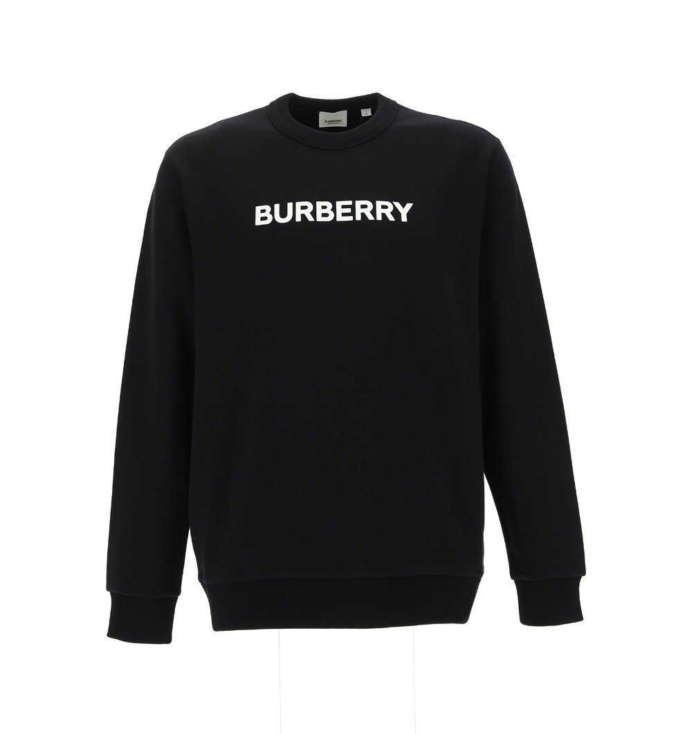 Burberry Logo Print Crewneck Sweatshirt