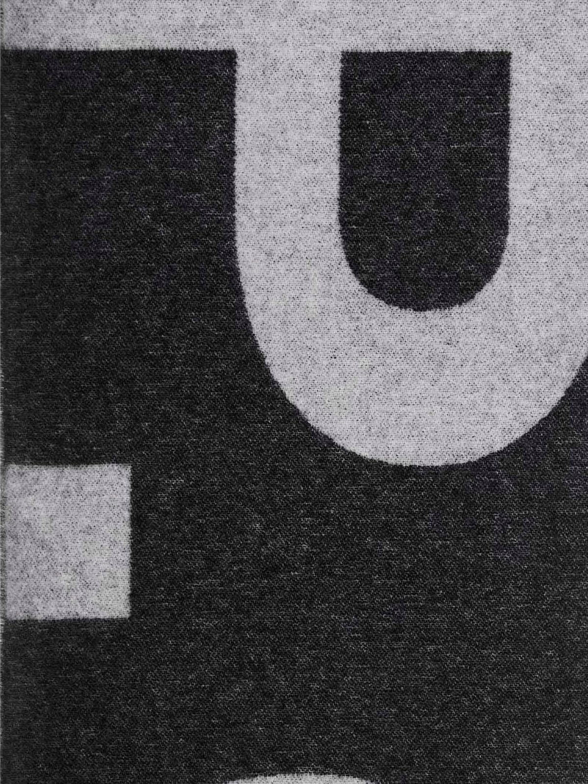 A.P.C. Logo Detailed Fringed Scarf