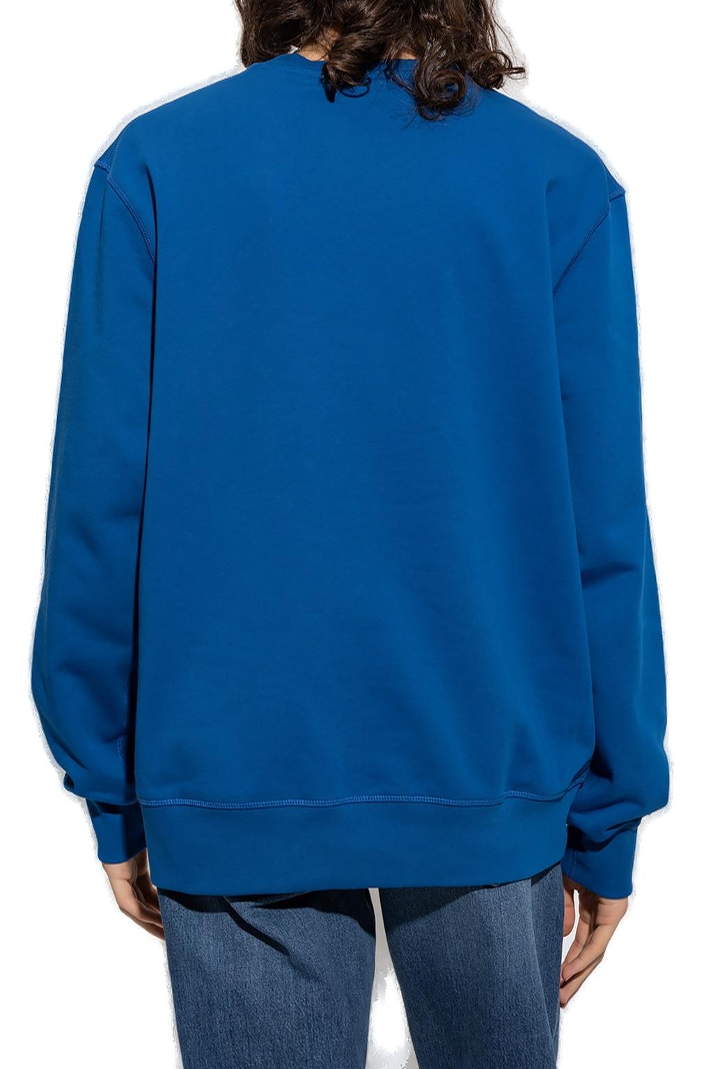 Alexander McQueen Logo Taped Sweatshirt 1 Alexander McQueen Logo Taped Sweatshirt