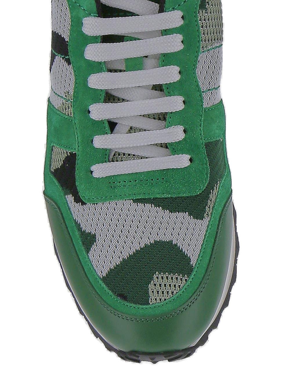 Valentino Garavani Rockrunner Lace-Up Sneakers
