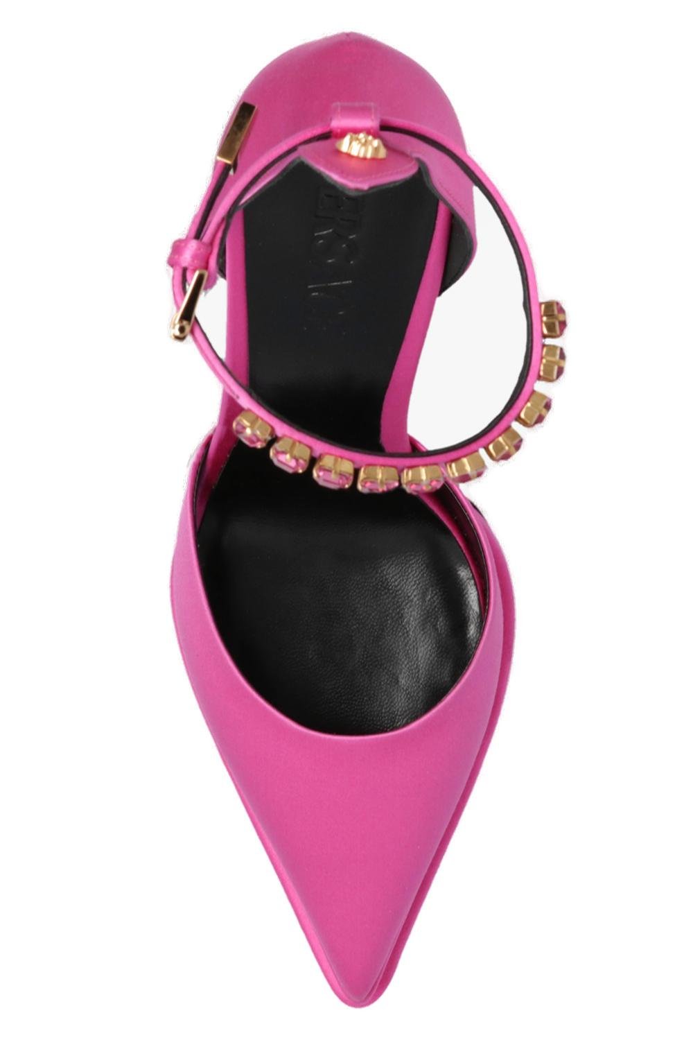Versace Aevitas Pointy Platform Pumps