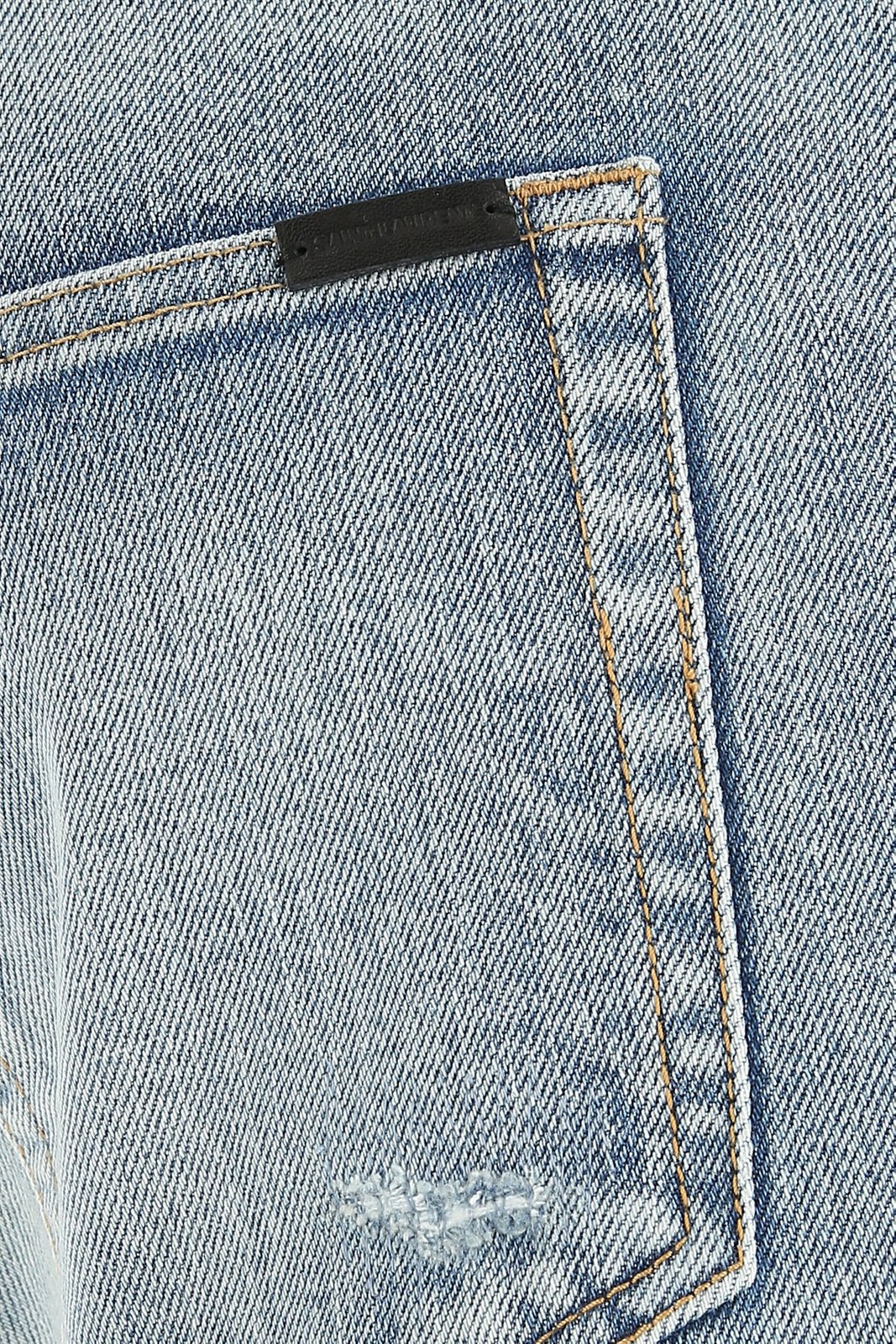 Saint Laurent Distressed Skinny Jeans