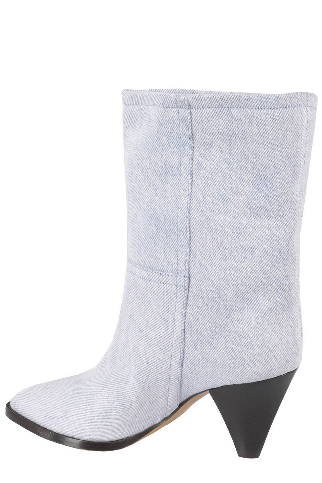 Isabel Marant Pointed Toe Seam Detailed Ankle Boots