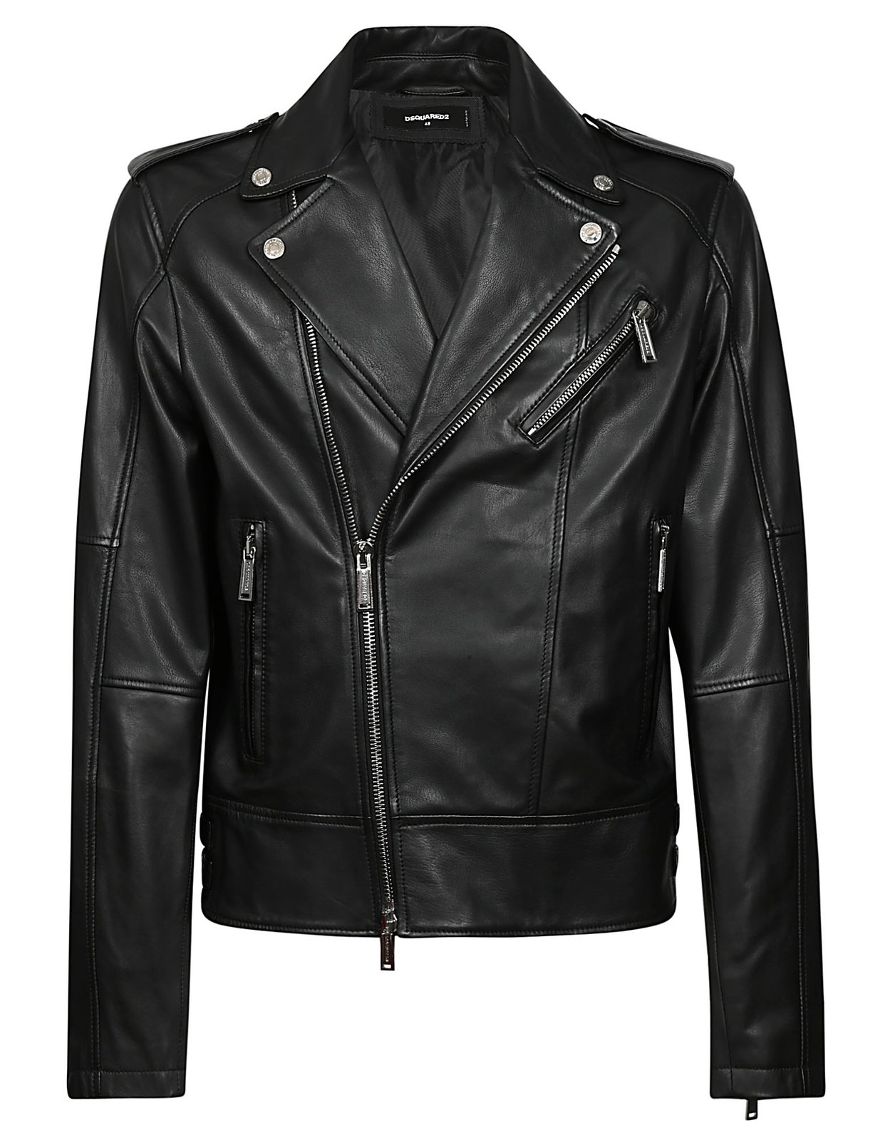 Dsquared2 Zipped Biker Jacket 2 Dsquared2 Zipped Biker Jacket
