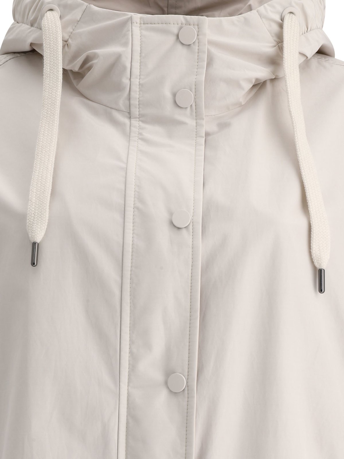 Brunello Cucinelli Long-Sleeved Drawstring Hooded Jacket 1 Brunello Cucinelli Long-Sleeved Drawstring Hooded Jacket