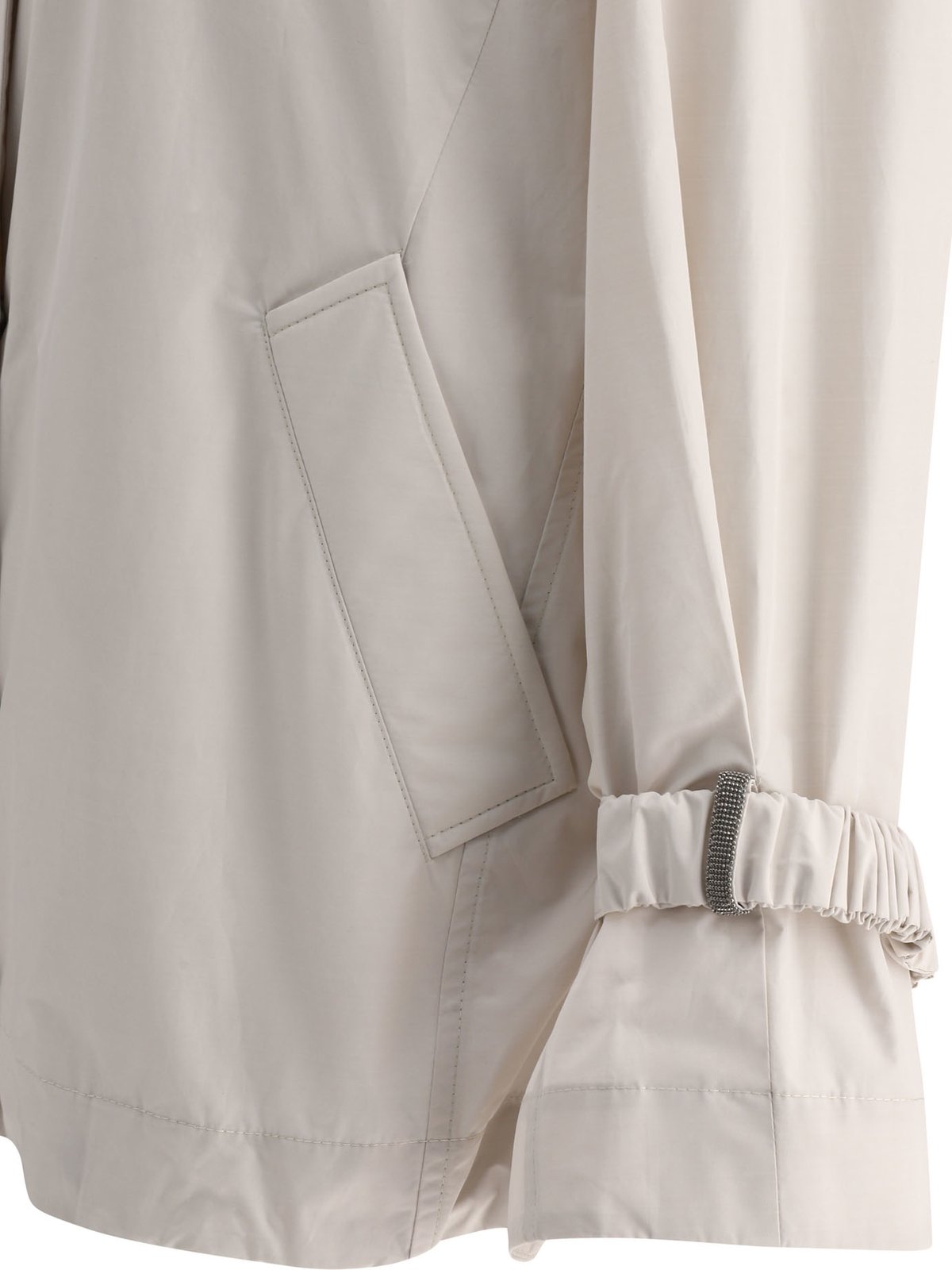 Brunello Cucinelli Long-Sleeved Drawstring Hooded Jacket 4 Brunello Cucinelli Long-Sleeved Drawstring Hooded Jacket