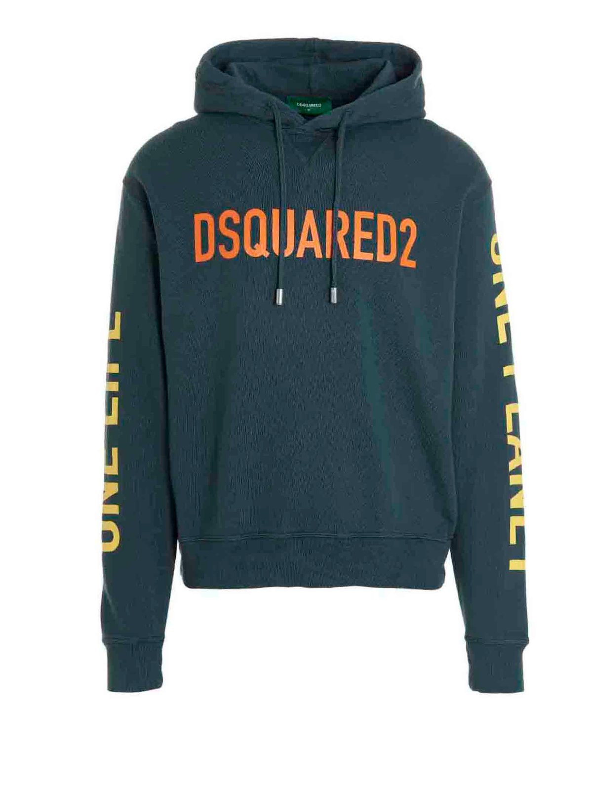 Dsquared2 Logo Printed Drawstring Hoodie