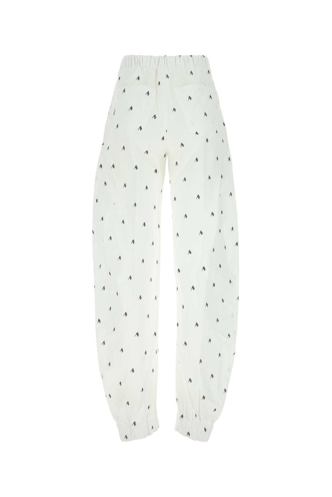 The Attico Rey High Waist Wide Leg Trousers