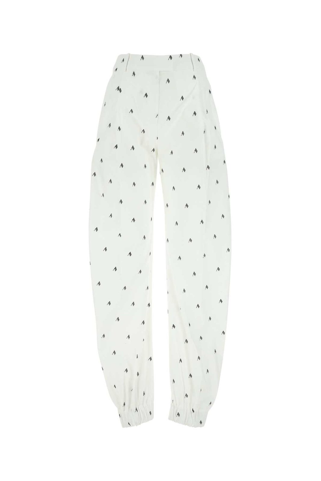 The Attico Rey High Waist Wide Leg Trousers