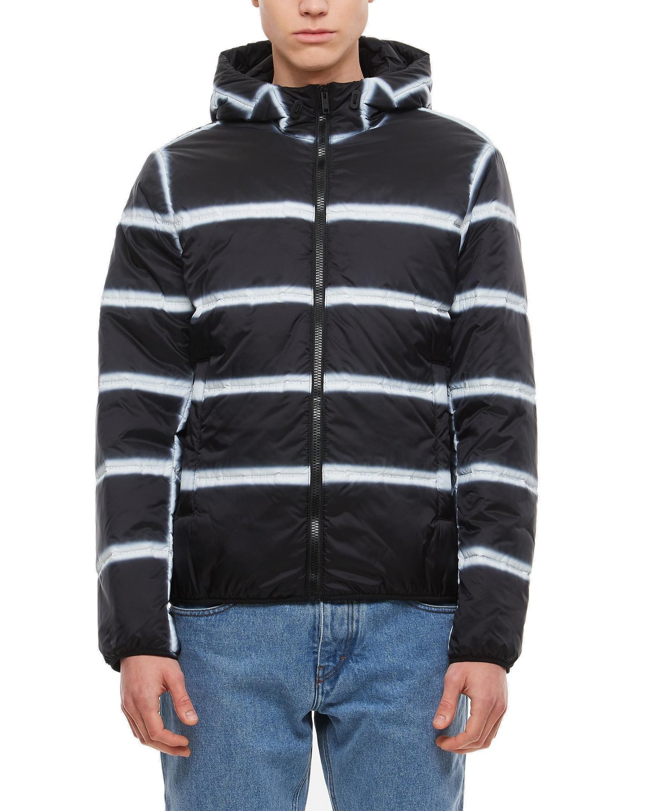 Givenchy Striped Puffer Jacket