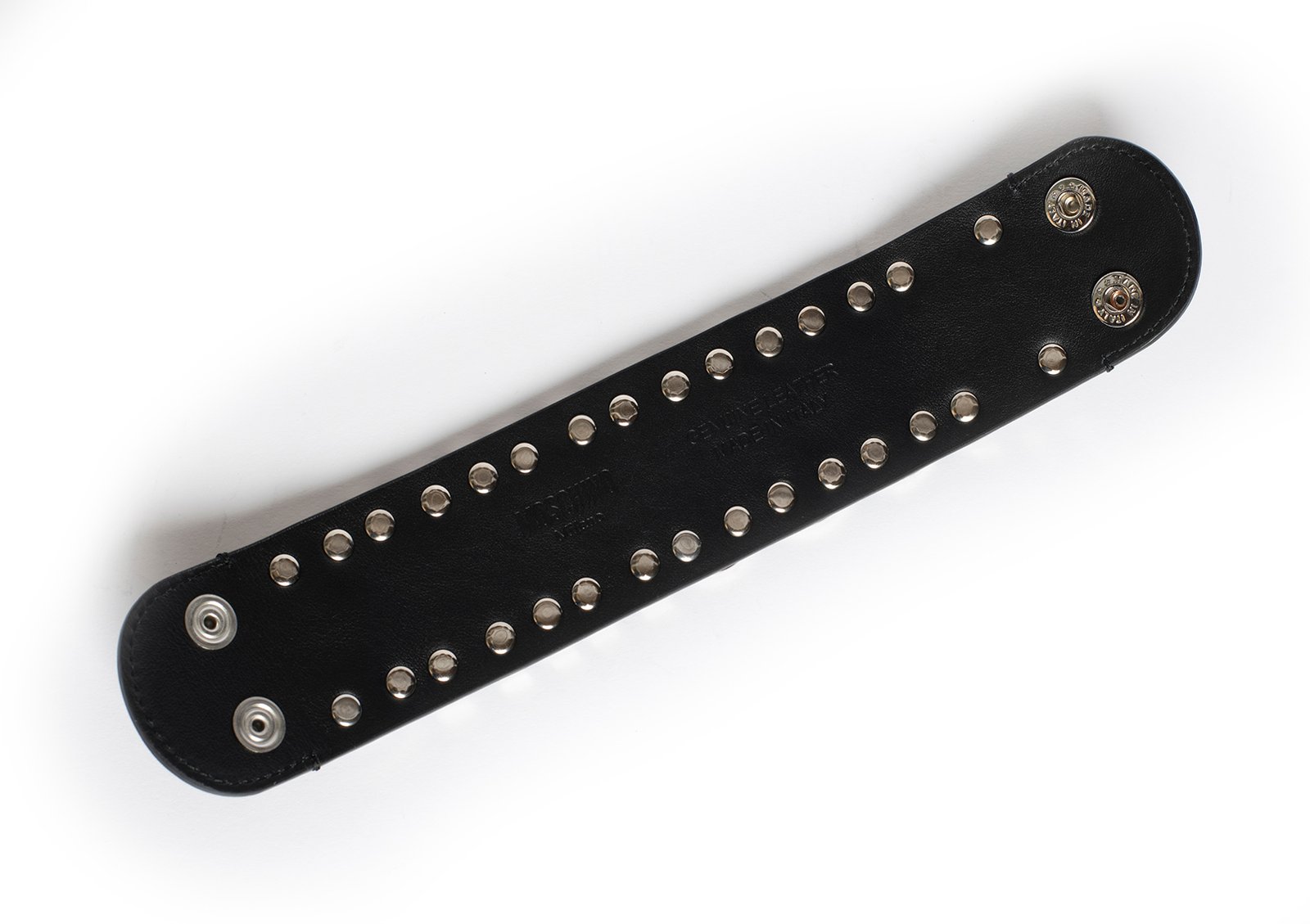 Moschino Logo Lettering Press-Stud Fastened Bracelet