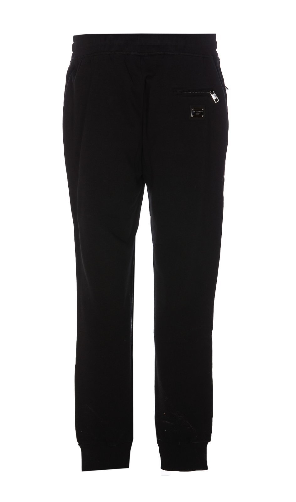Dolce & Gabbana Logo Plaque Jersey Jogging Pants