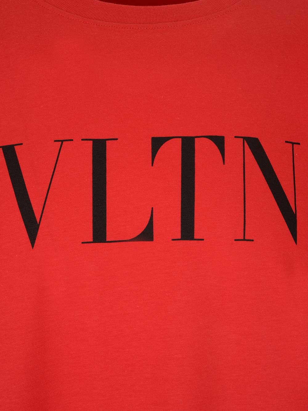 Valentino Logo Printed Crewneck T-Shirt